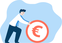 Finance and implement illustration