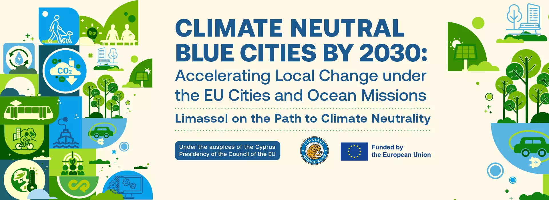 image Climate neutral blue cities by 2030